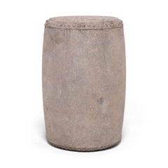 Chinese Studded Stone Drum Stool