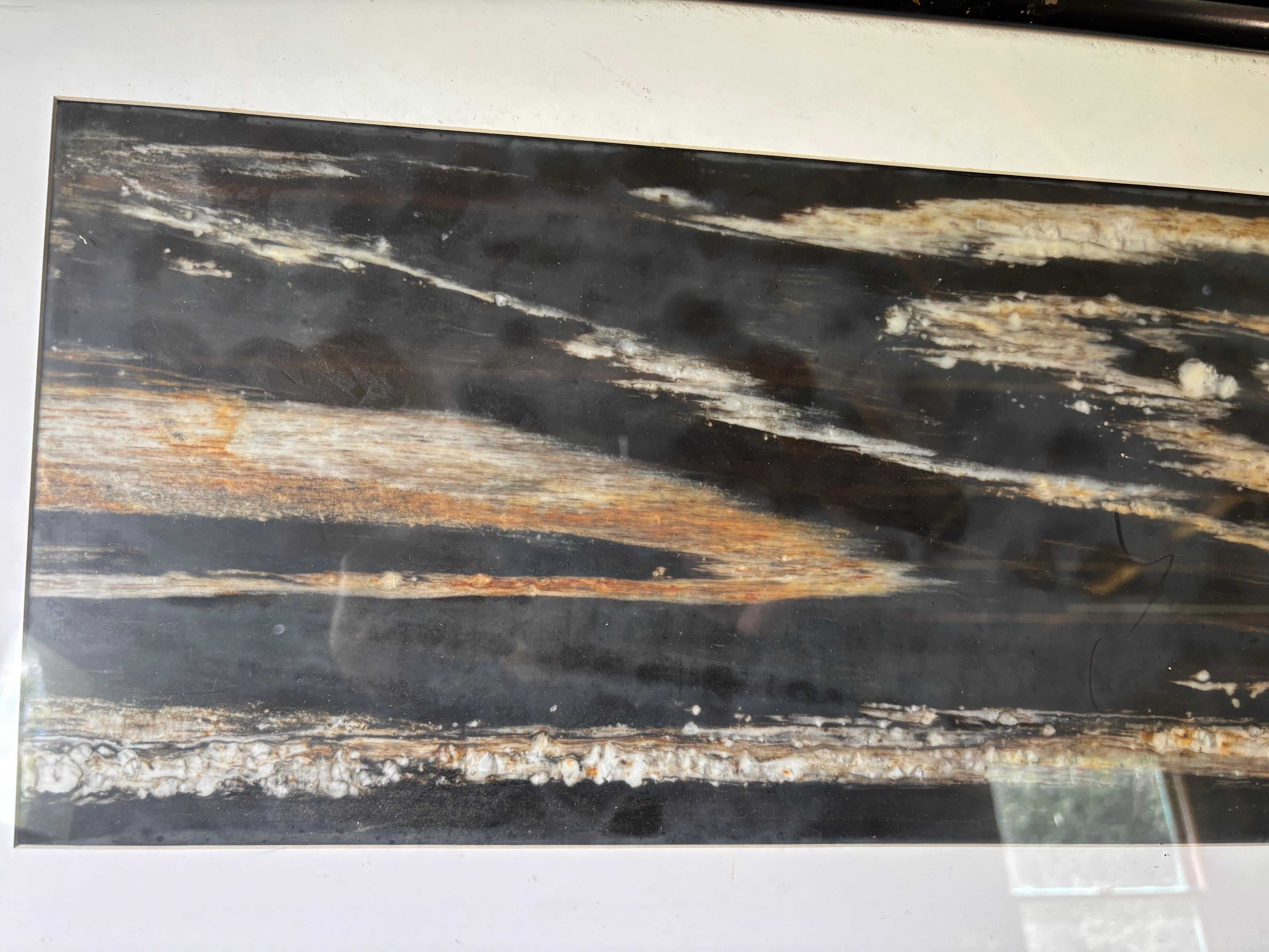 Chinesisch Atemberaubende Schwarz-Weiß-Mond Licht natürlichen Marmor Stein 