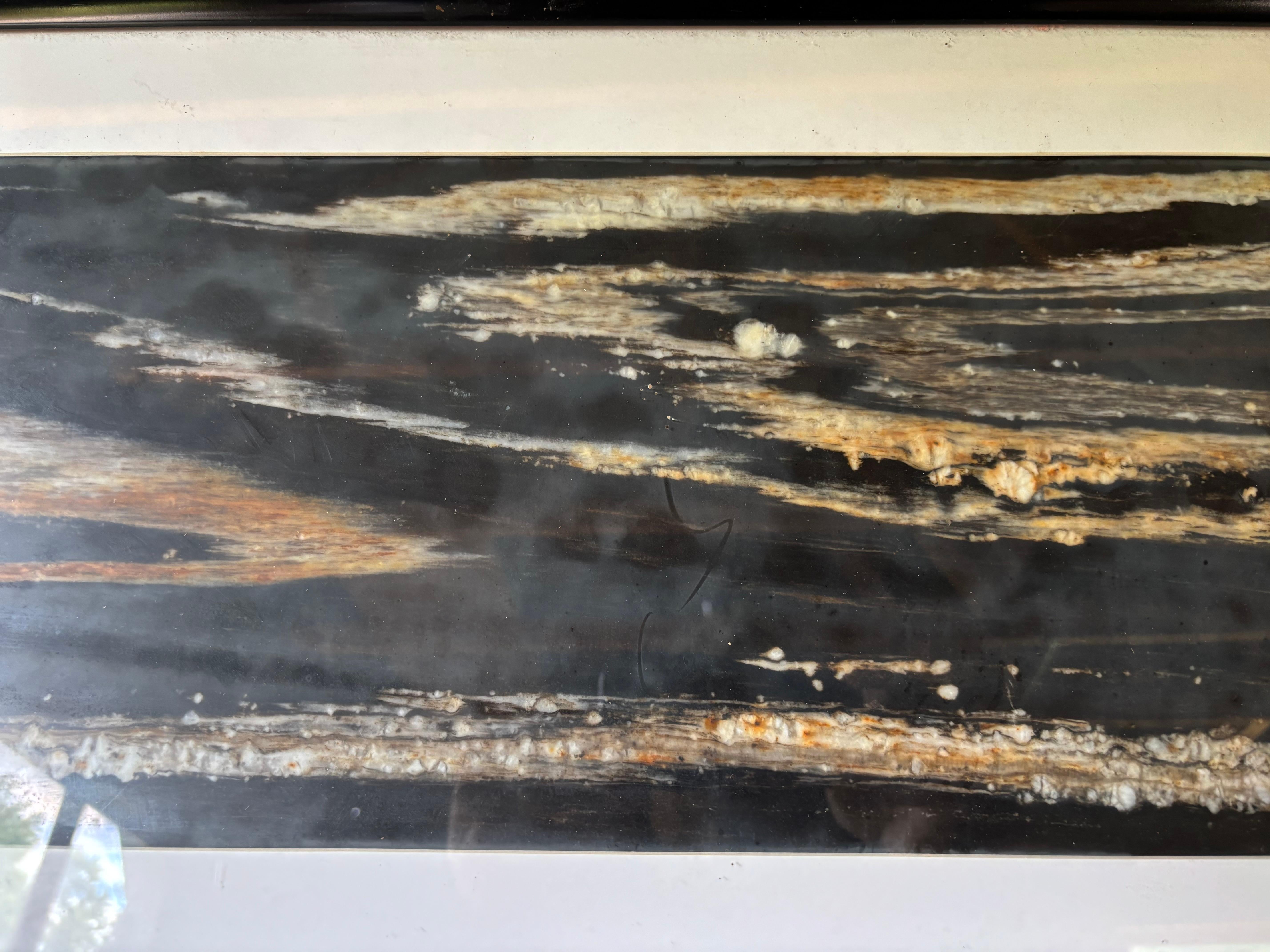 Chinesisch Atemberaubende Schwarz-Weiß-Mond Licht natürlichen Marmor Stein 