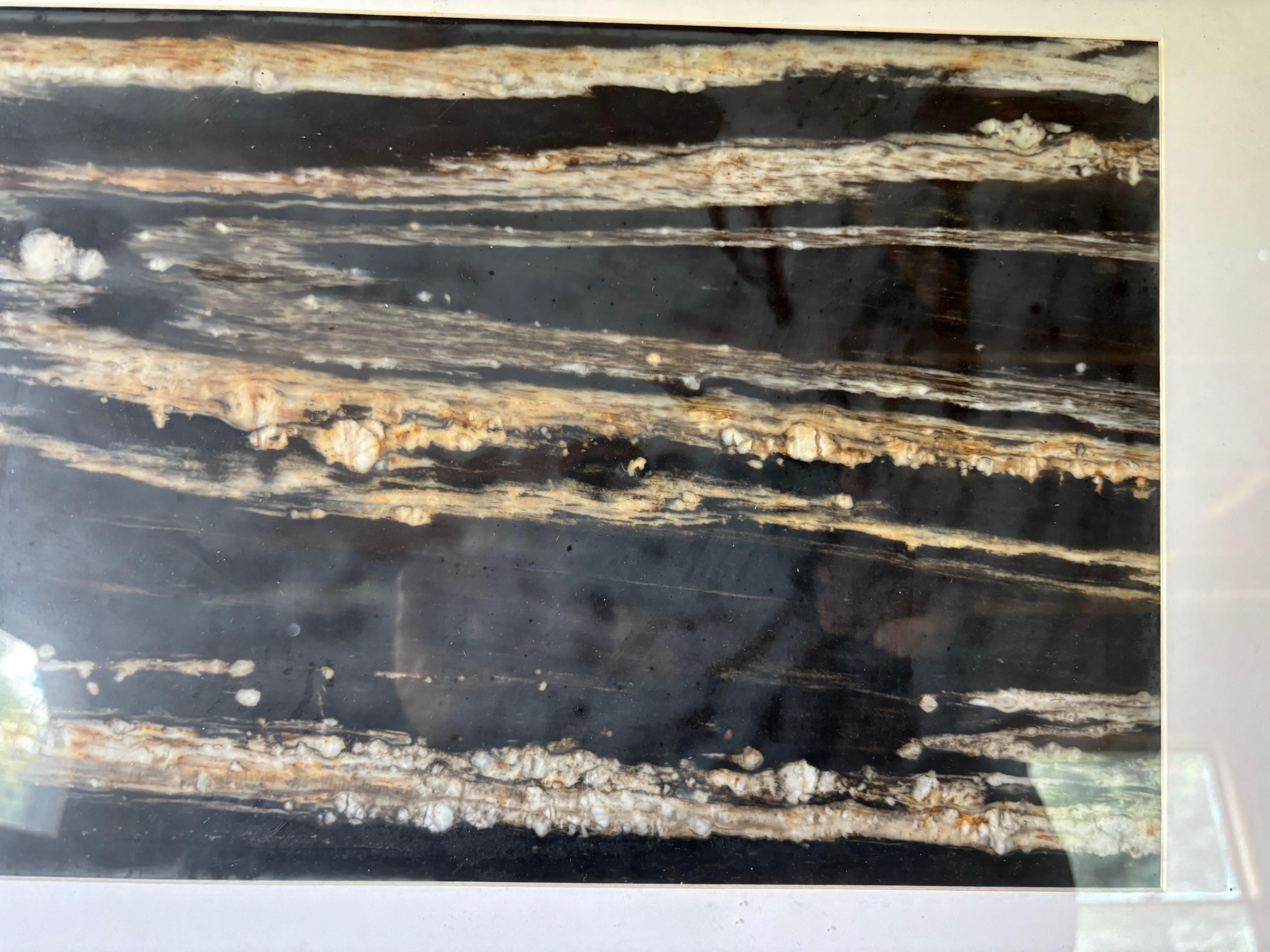 Chinesisch Atemberaubende Schwarz-Weiß-Mond Licht natürlichen Marmor Stein 