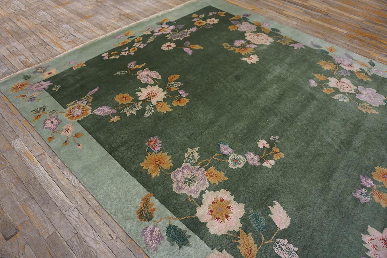Contemporary Chinese Art Deco Style Carpet ( 7'10
