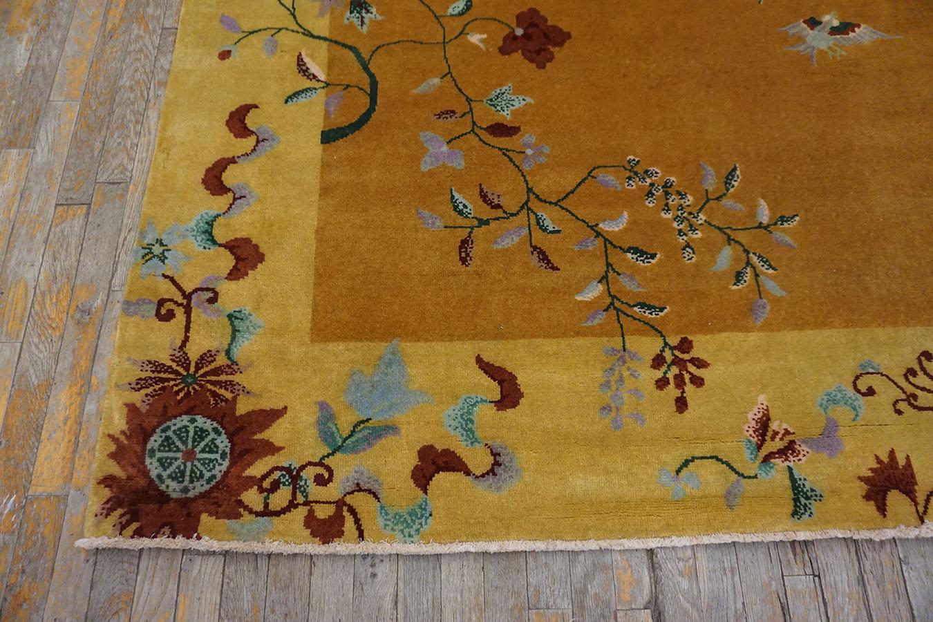Contemporary Chinese Art Deco Style Carpet ( 8'9
