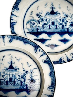 Chinese Style English Pearlware Plates