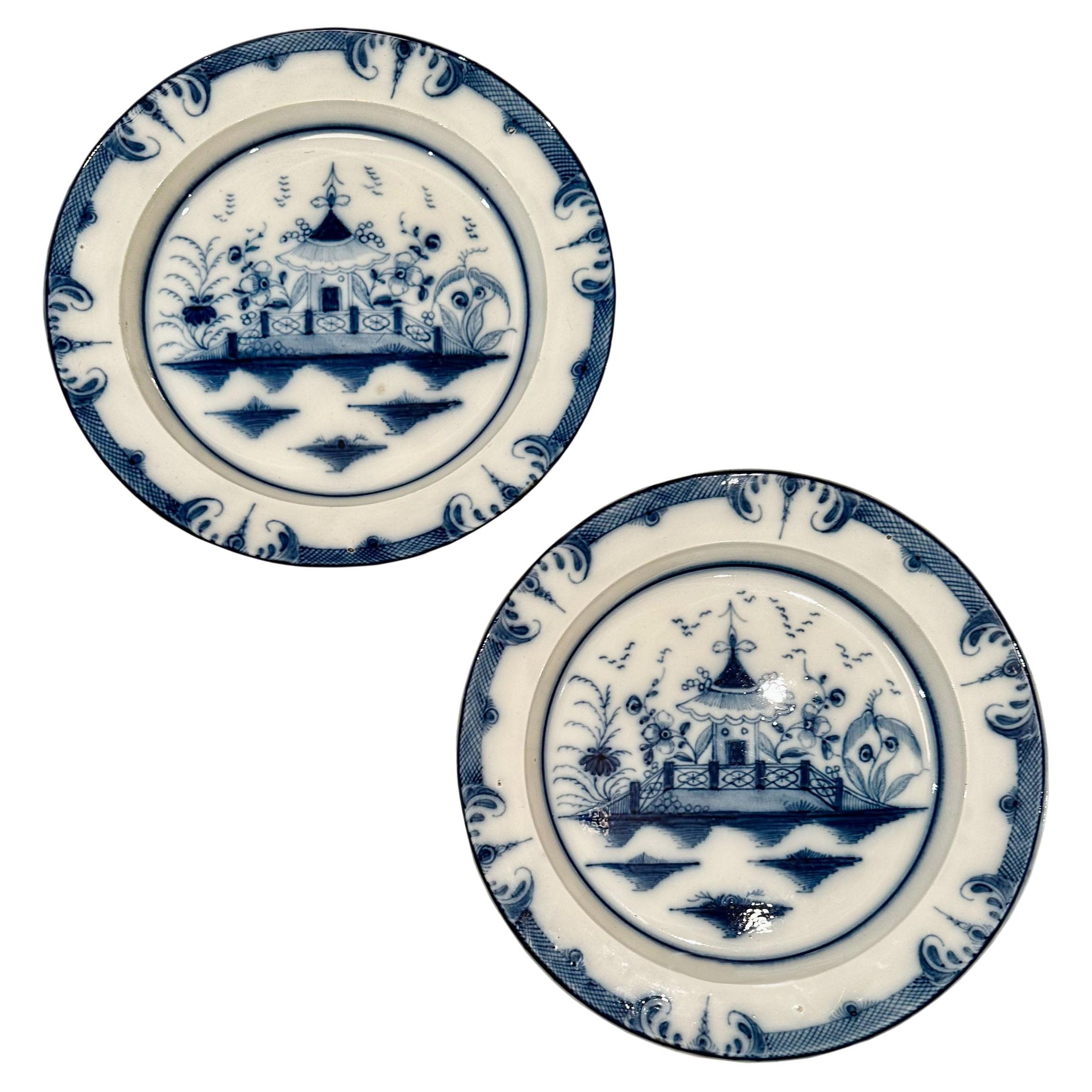 Platos ingleses de cerámica nacarada de estilo chino en venta