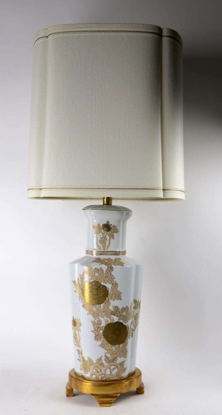 Chinese Style Porcelain Lamp by the Marlboro Lamp Company 6