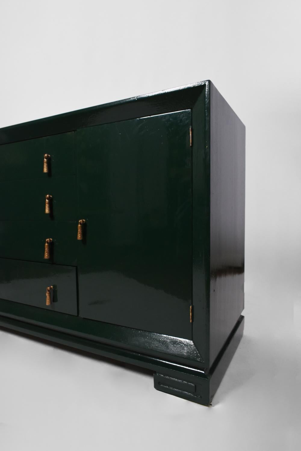 Space Age Chinese Style Sideboard, 1930s