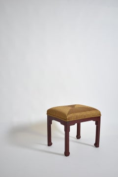Chinese style stool, 1920s.