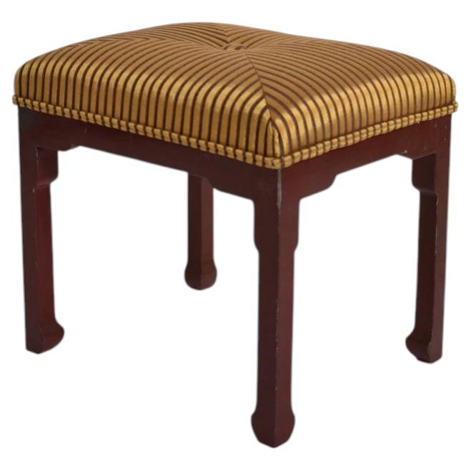 Chinese style stool, 1920s.