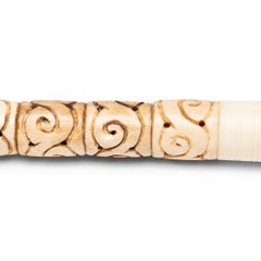 Pennello per calligrafia cinese con osso a forma di nuvola vorticosa