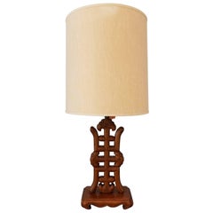 Chinese Symbol Table Lamp