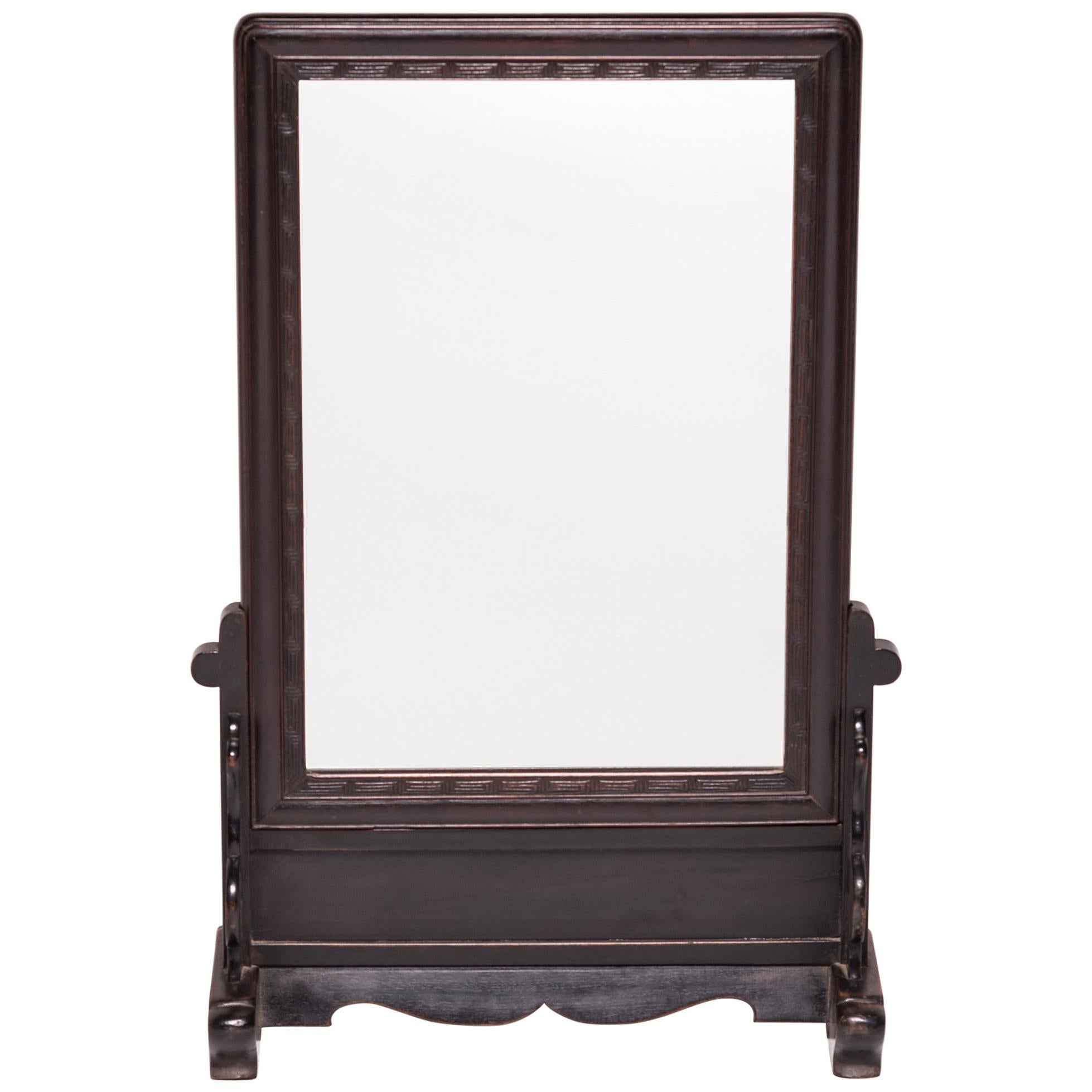 Miroir de table chinois, vers 1850