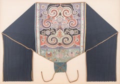 Chinese Tai Embroidered Cotton & Silk Baby Carrier