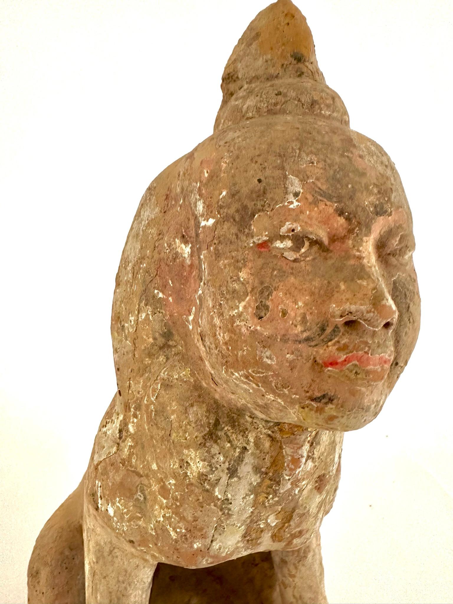Chinese Tang Dynasty Earth Spirit For Sale 1