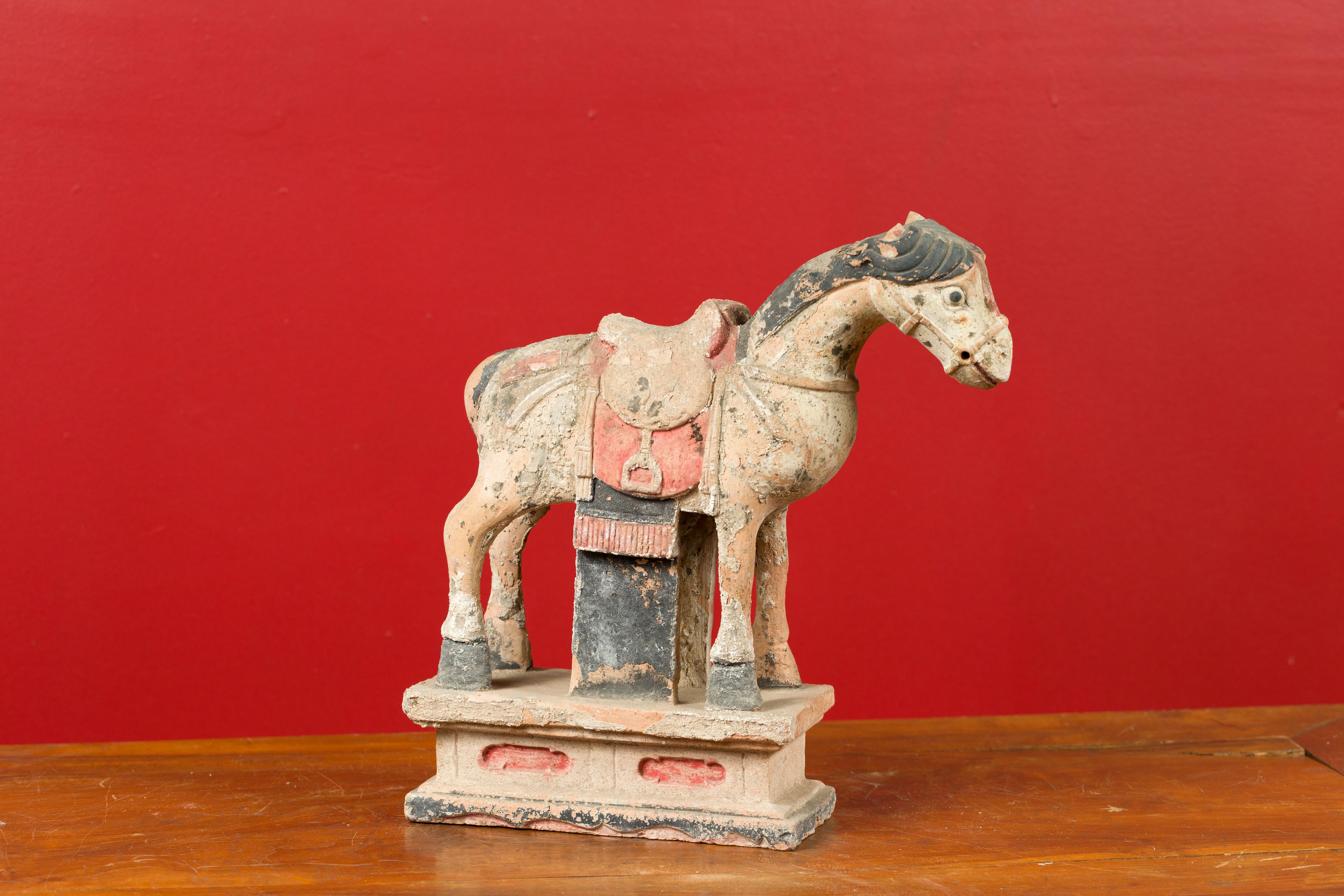 Chinese Ming Dynasty Horse Model with Original Pigmentation 2