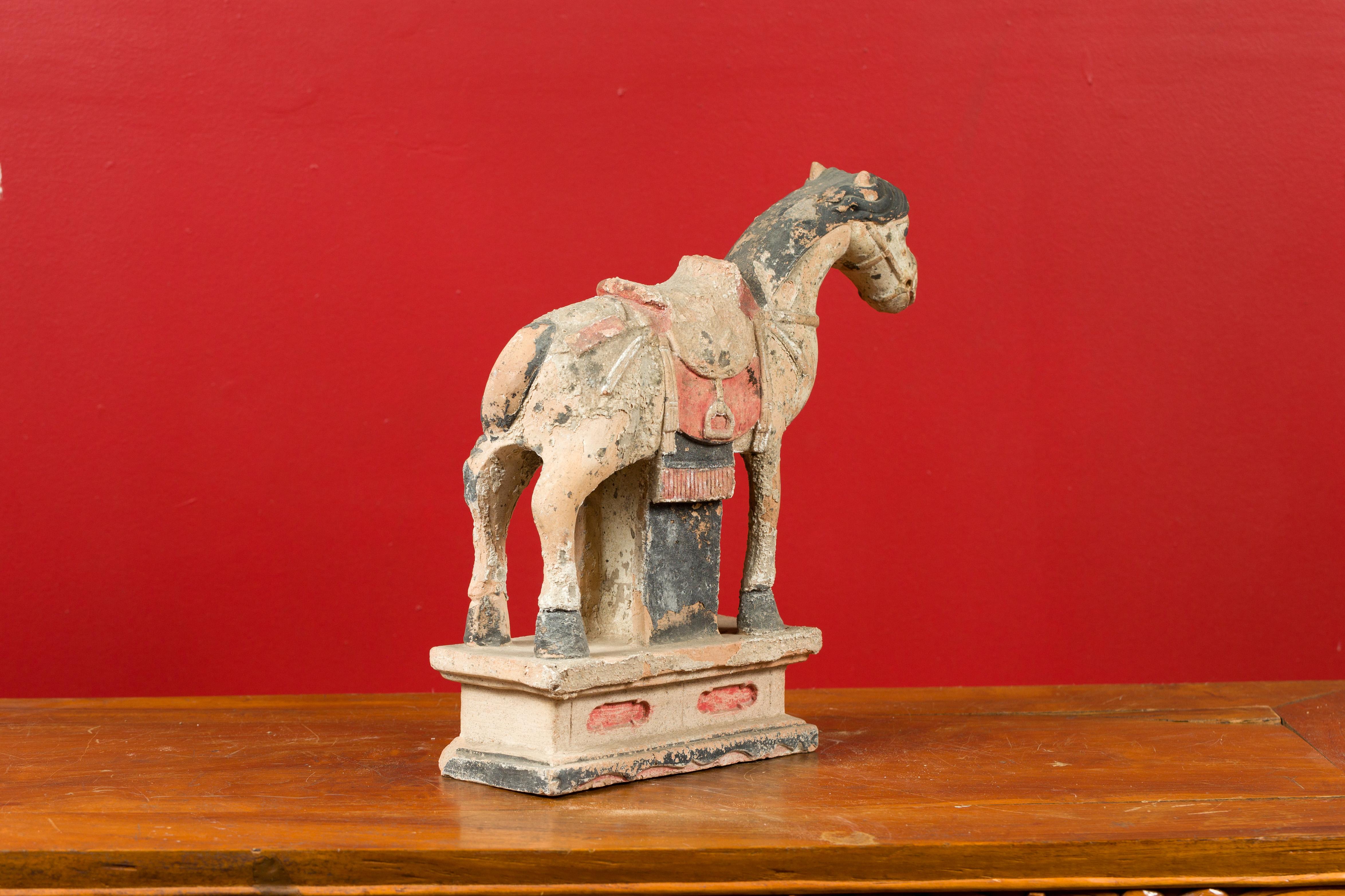 Chinese Ming Dynasty Horse Model with Original Pigmentation 3