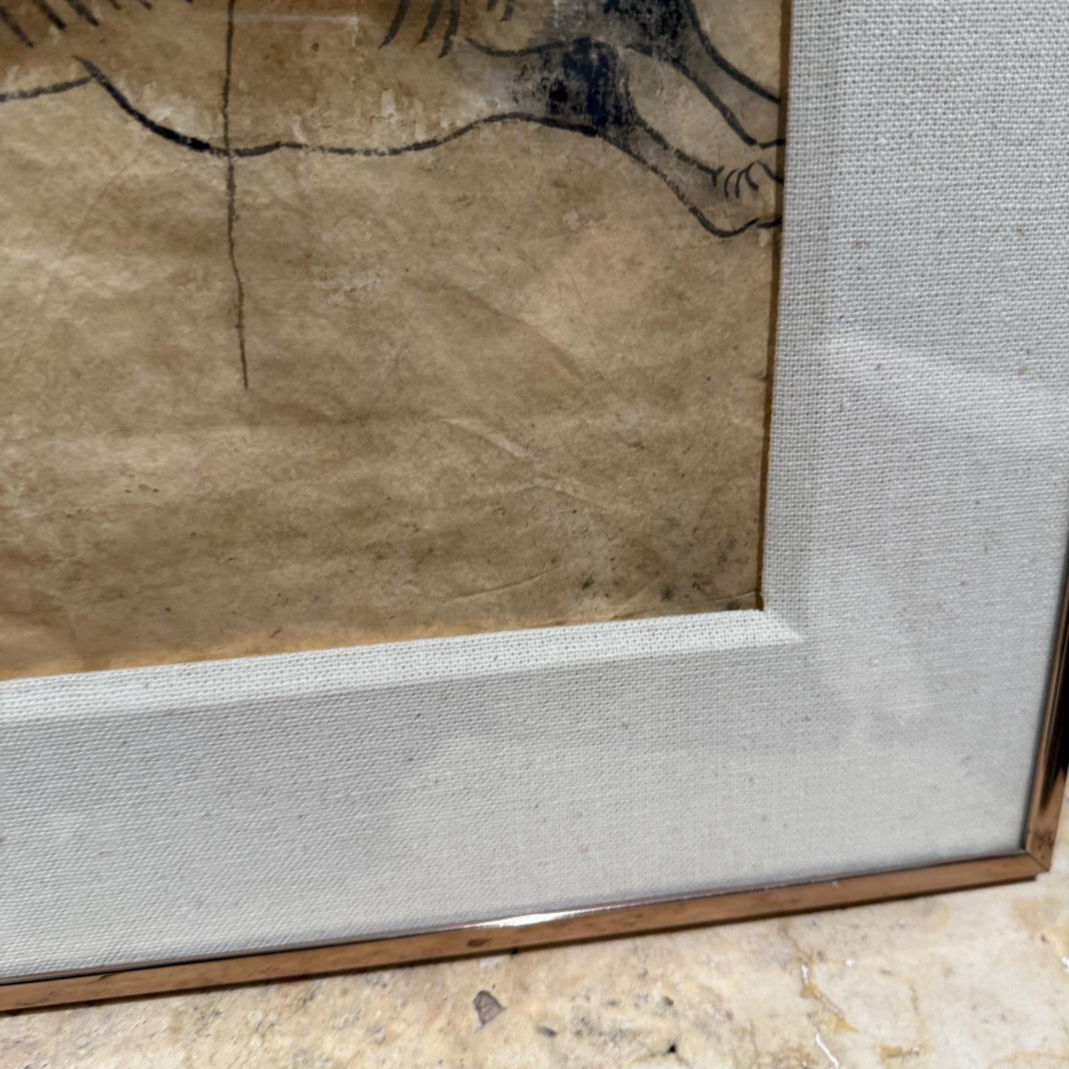 Giocatori di polo della dinastia Tang Dynasty cinese, lavatura a inchiostro su carta fatta a mano in vendita 9