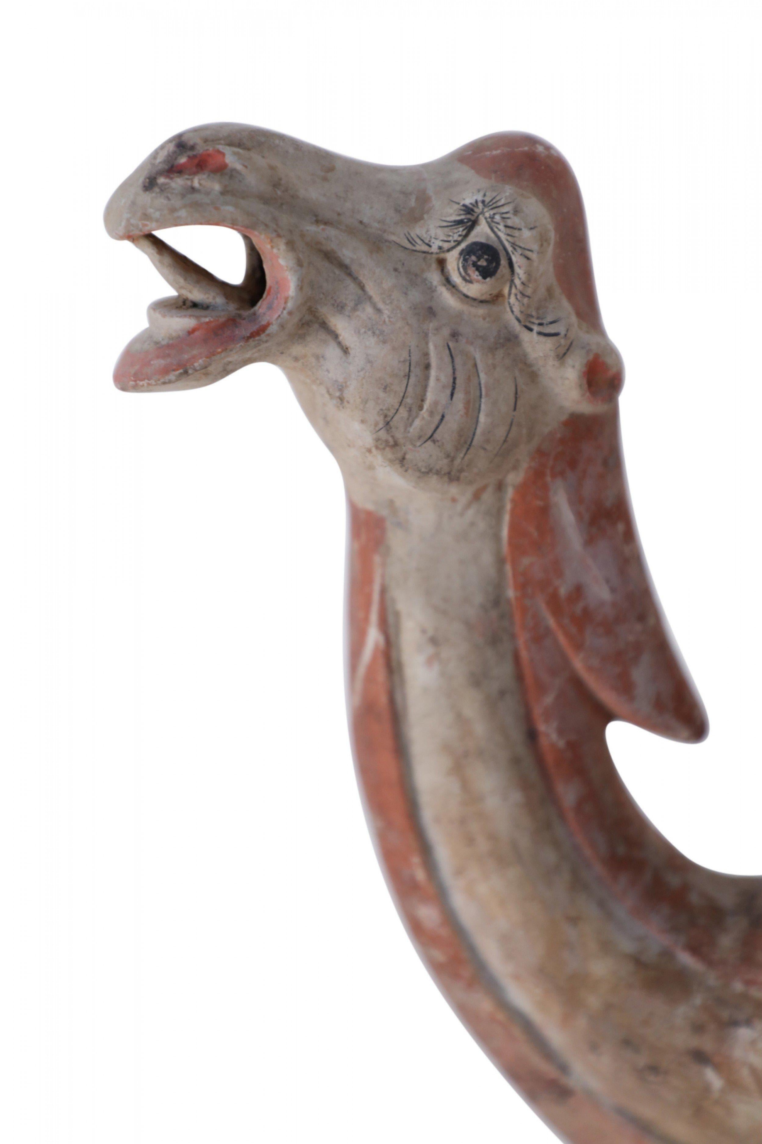 Figura di tomba in terracotta di cammello bactriano in stile Tang Dynasty cinese in vendita 5