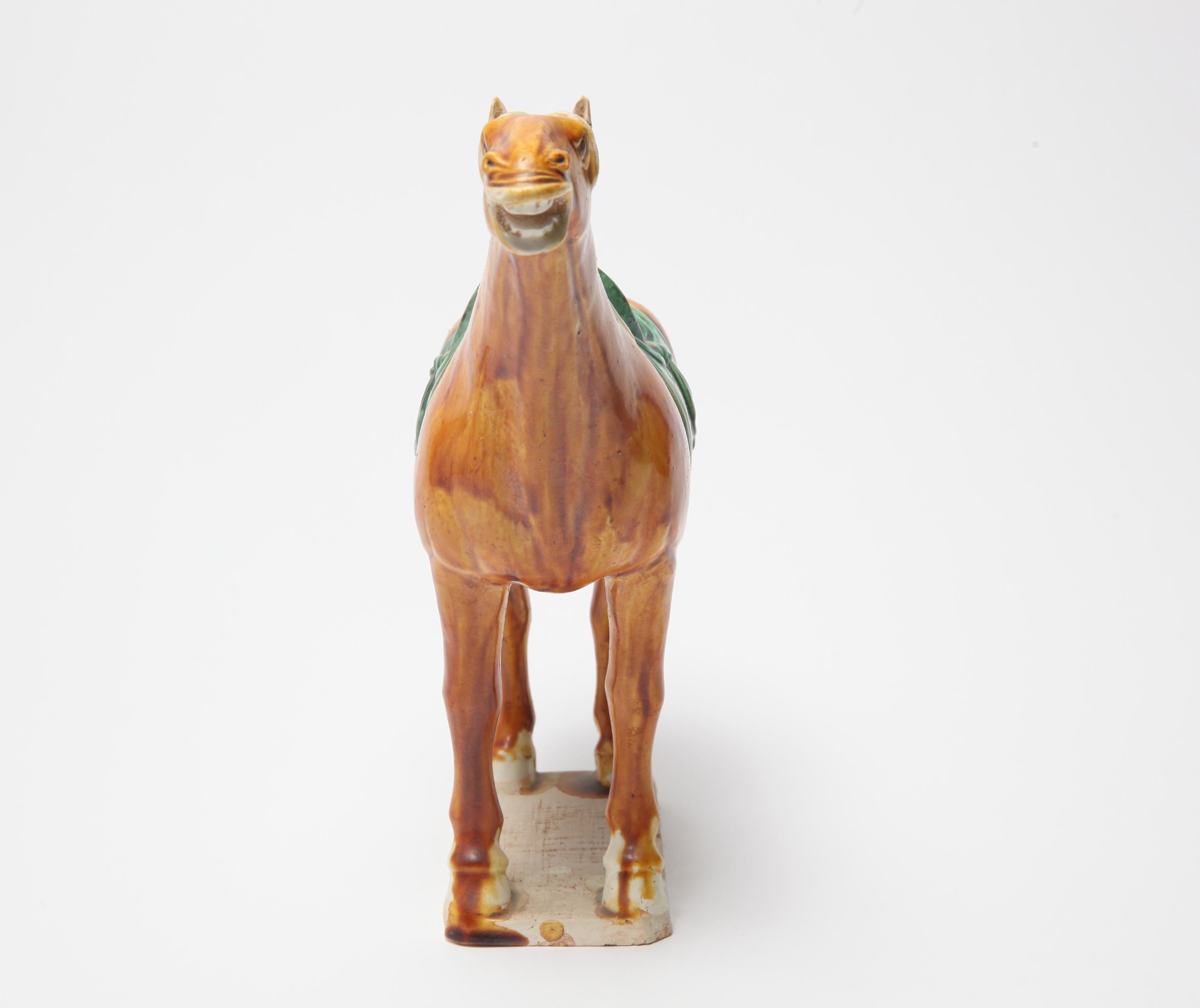 tang dynasty ceramic horse