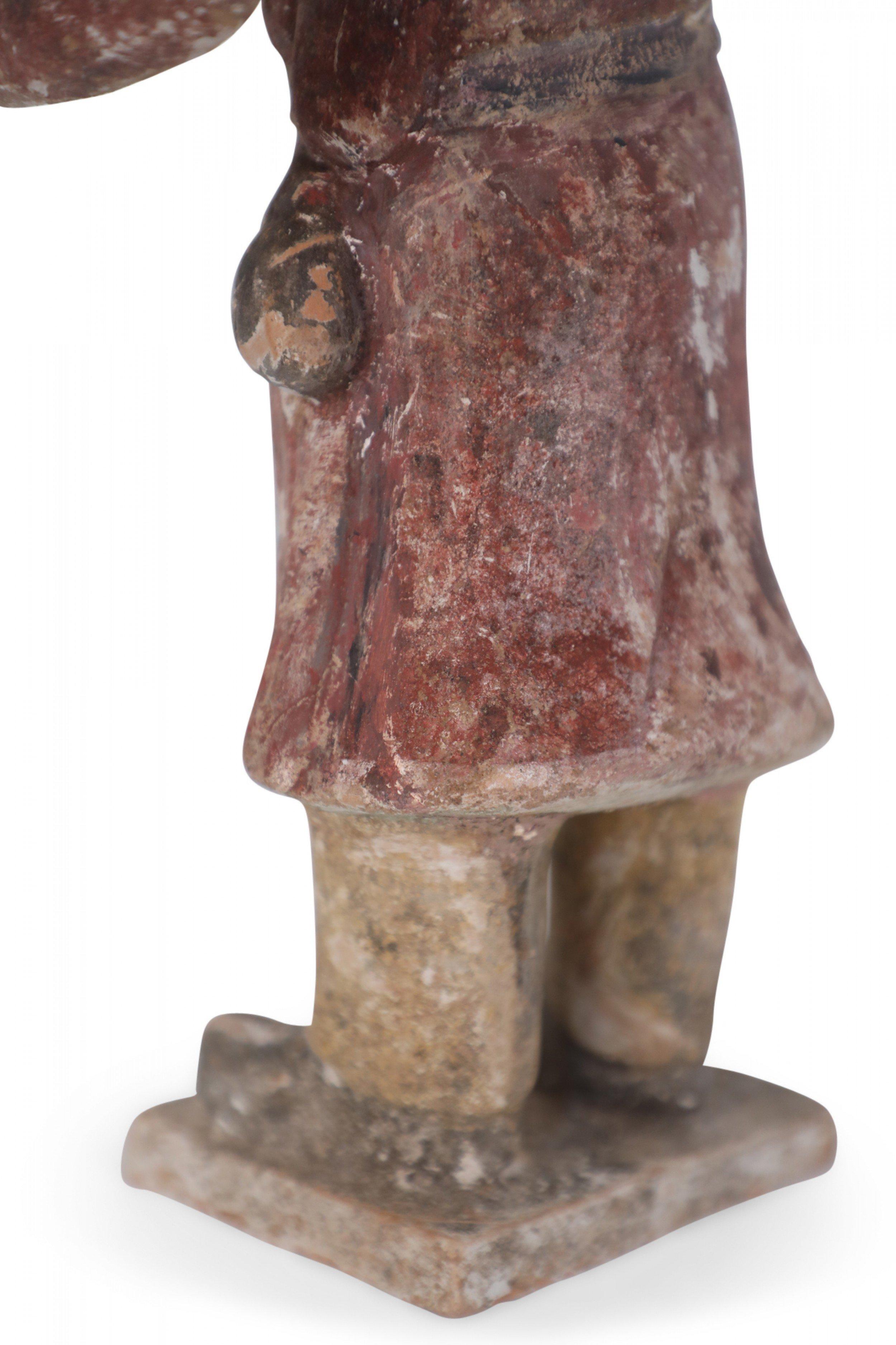 Figura de tumba Huren de terracota china de estilo Tang Dynasty en venta 6