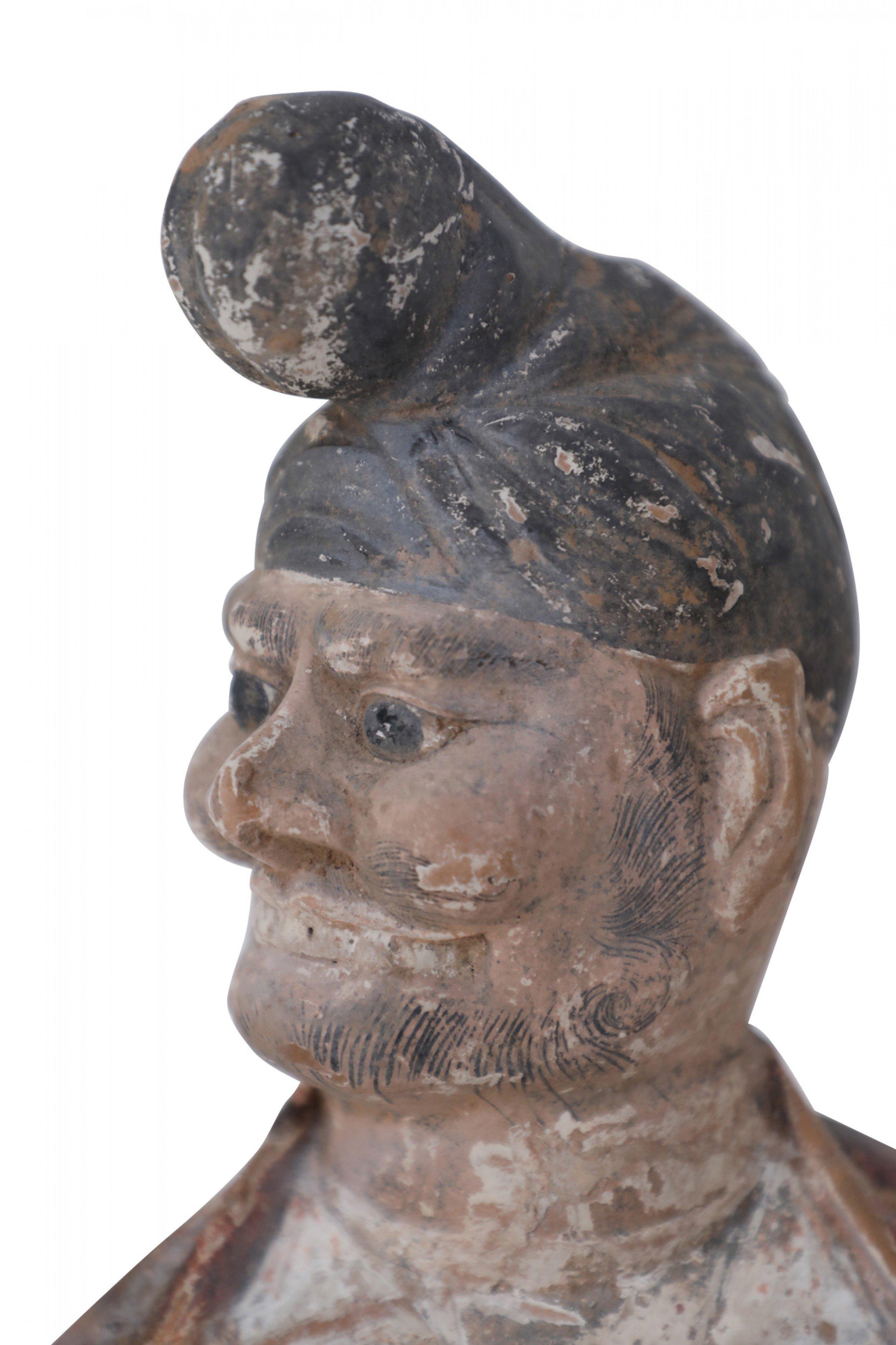 Chinese Tang Dynasty-Style Terracotta Tomb Figure For Sale 5