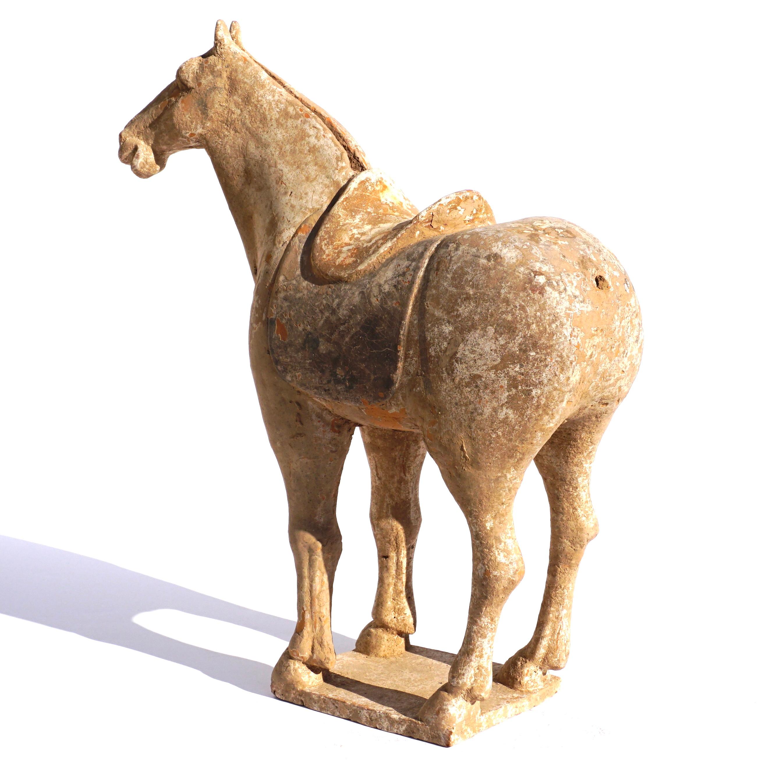 terracotta horse statue