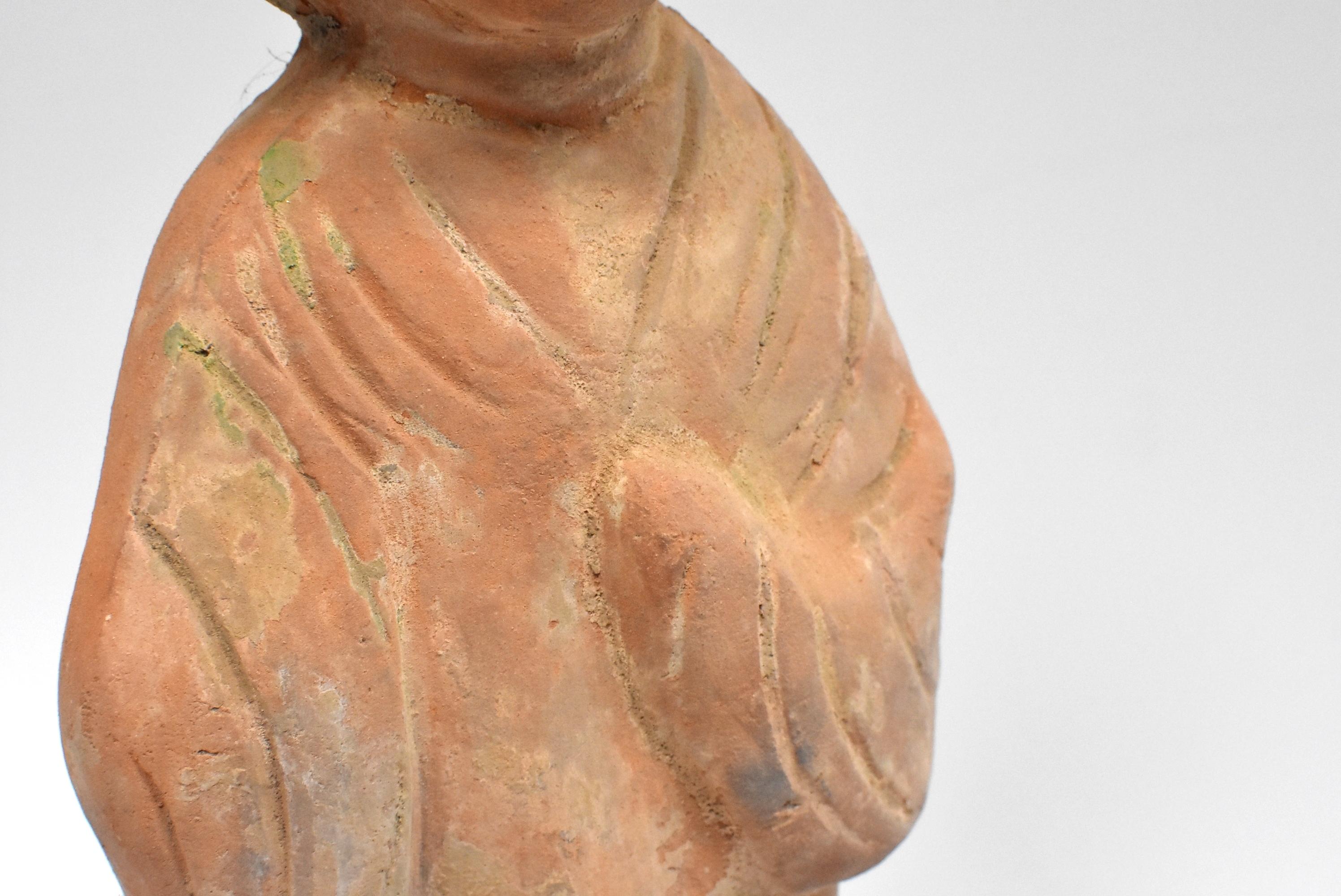 Chinese Terracotta Court Lady Tang Figure 2 8