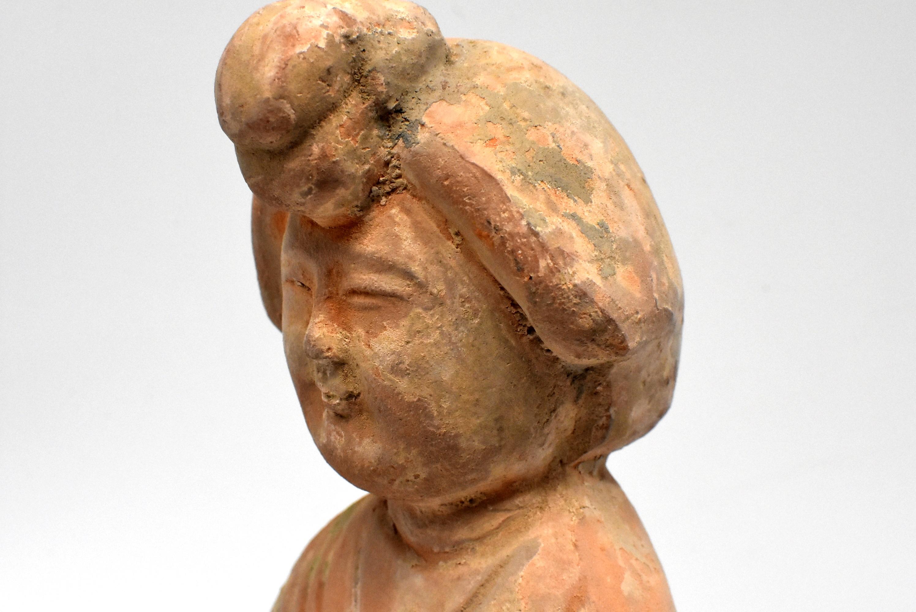 Chinese Terracotta Court Lady Tang Figure 2 10