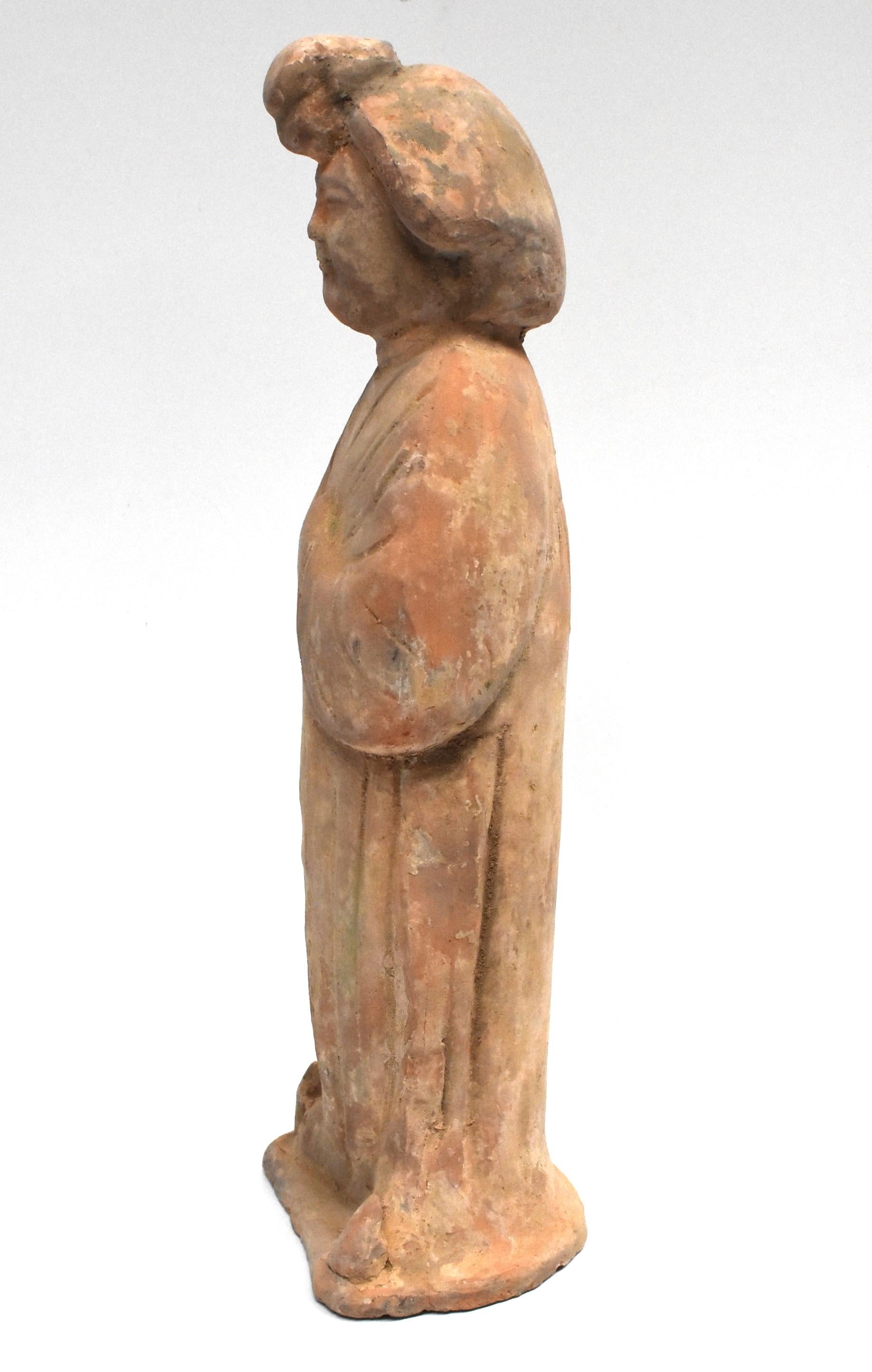 Chinese Terracotta Court Lady Tang Figure 2 3