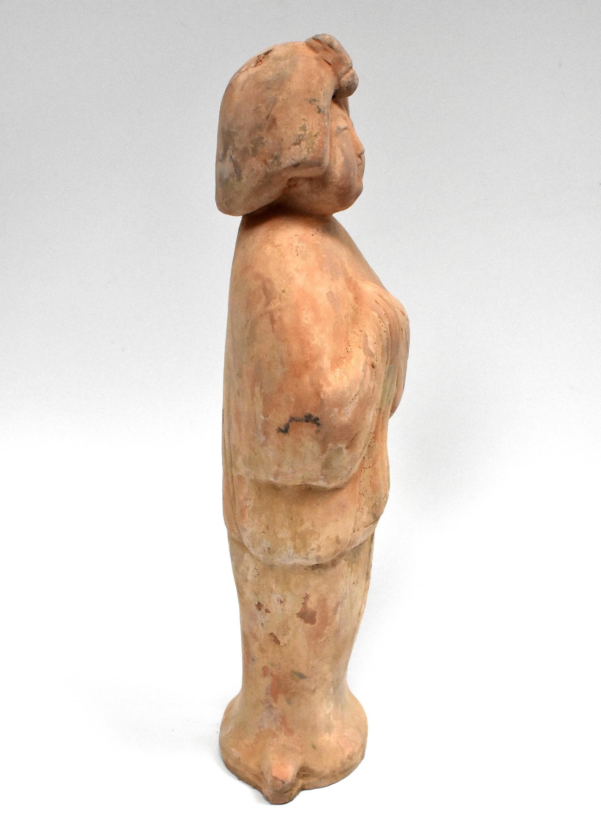 Chinese Terracotta Court Lady Tang Figure 3 8