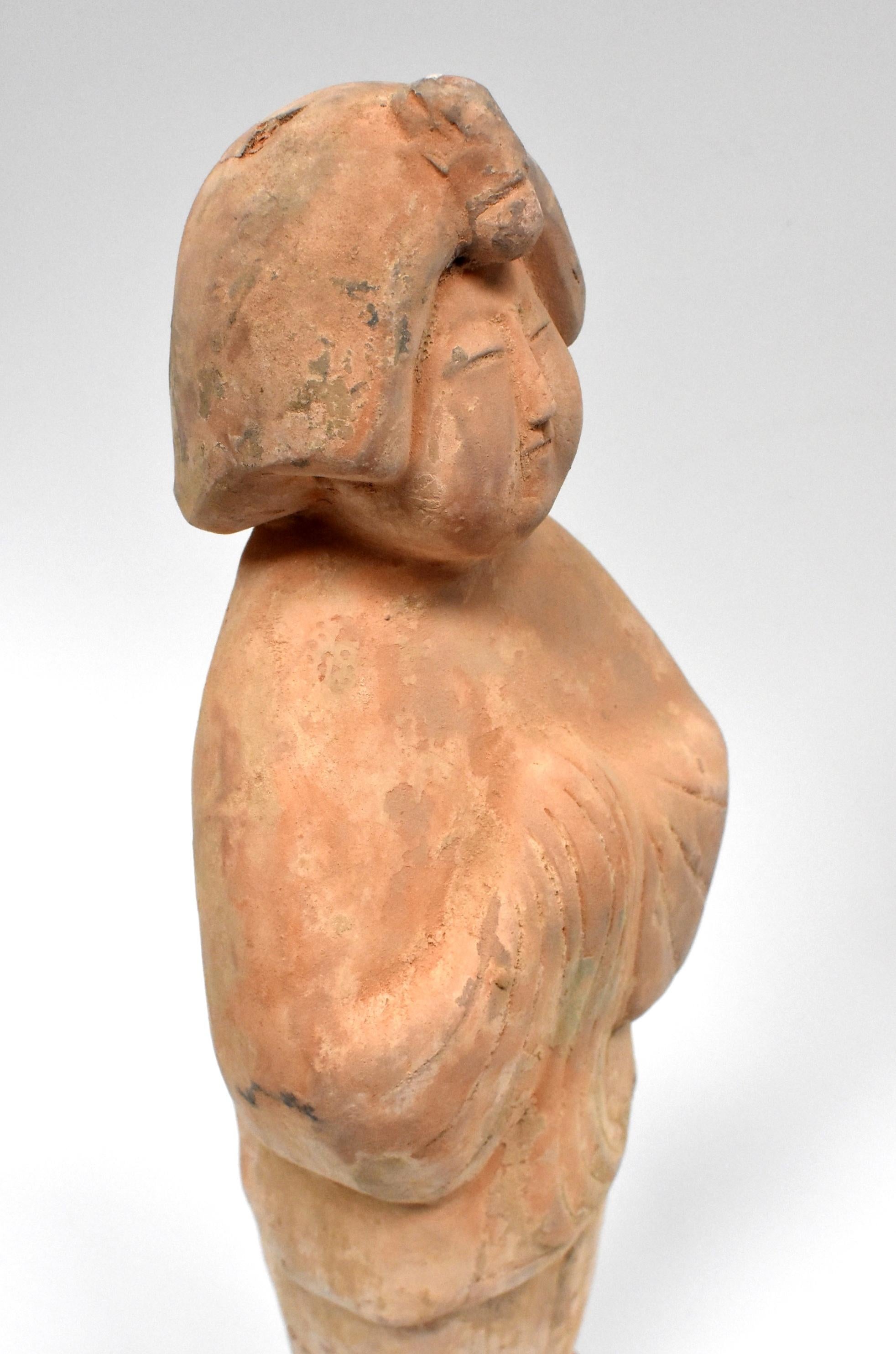 Chinese Terracotta Court Lady Tang Figure 3 9