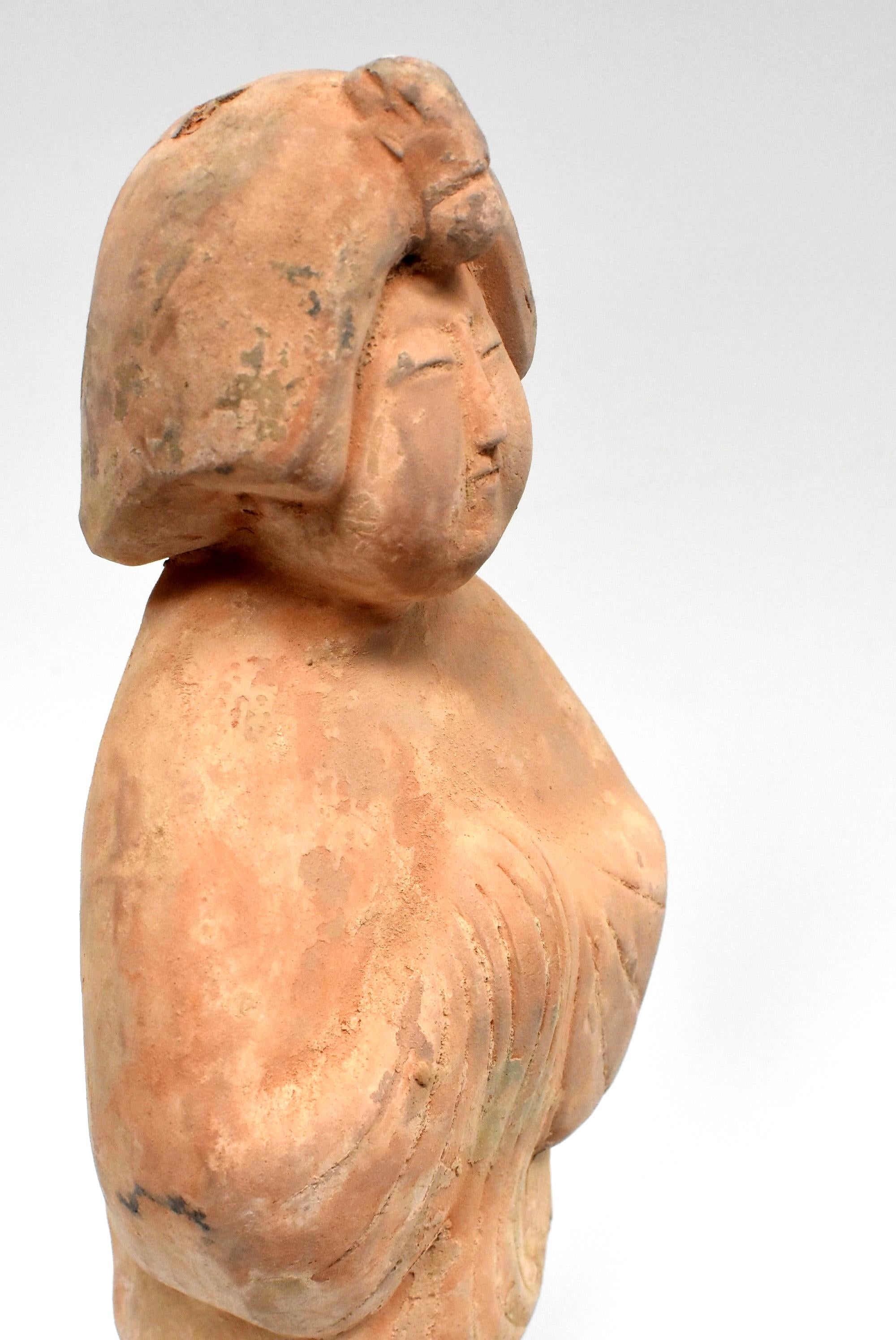 Chinese Terracotta Court Lady Tang Figure 3 11