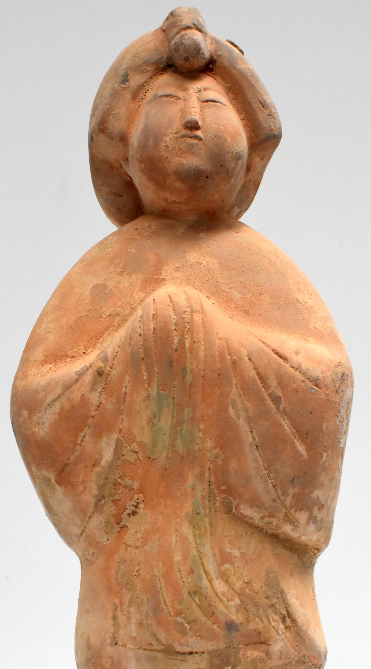 Chinese Terracotta Court Lady Tang Figure 3 14