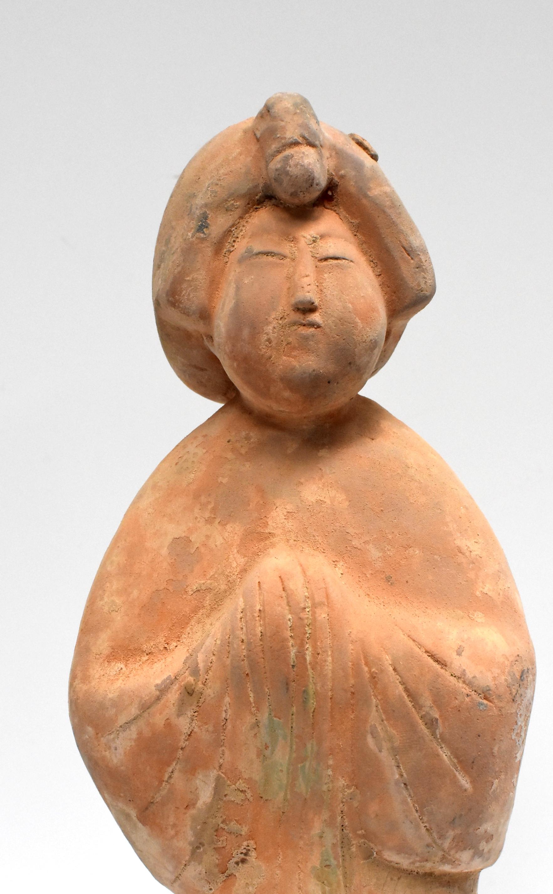 Hand-Crafted Chinese Terracotta Court Lady Tang Figure 3