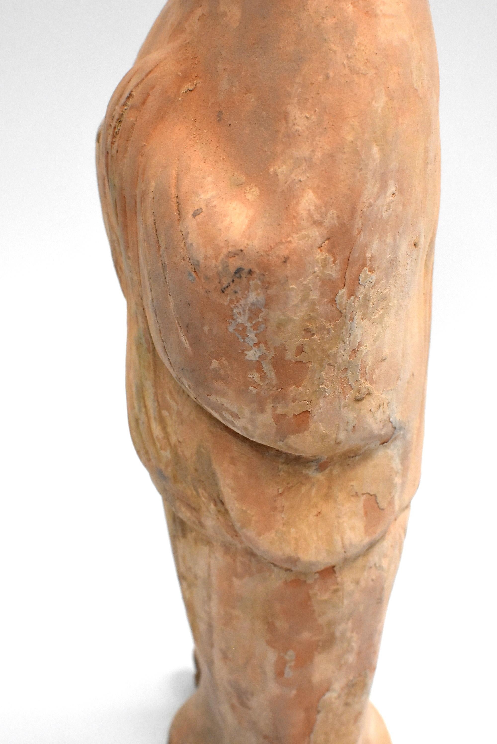 Chinese Terracotta Court Lady Tang Figure 3 4