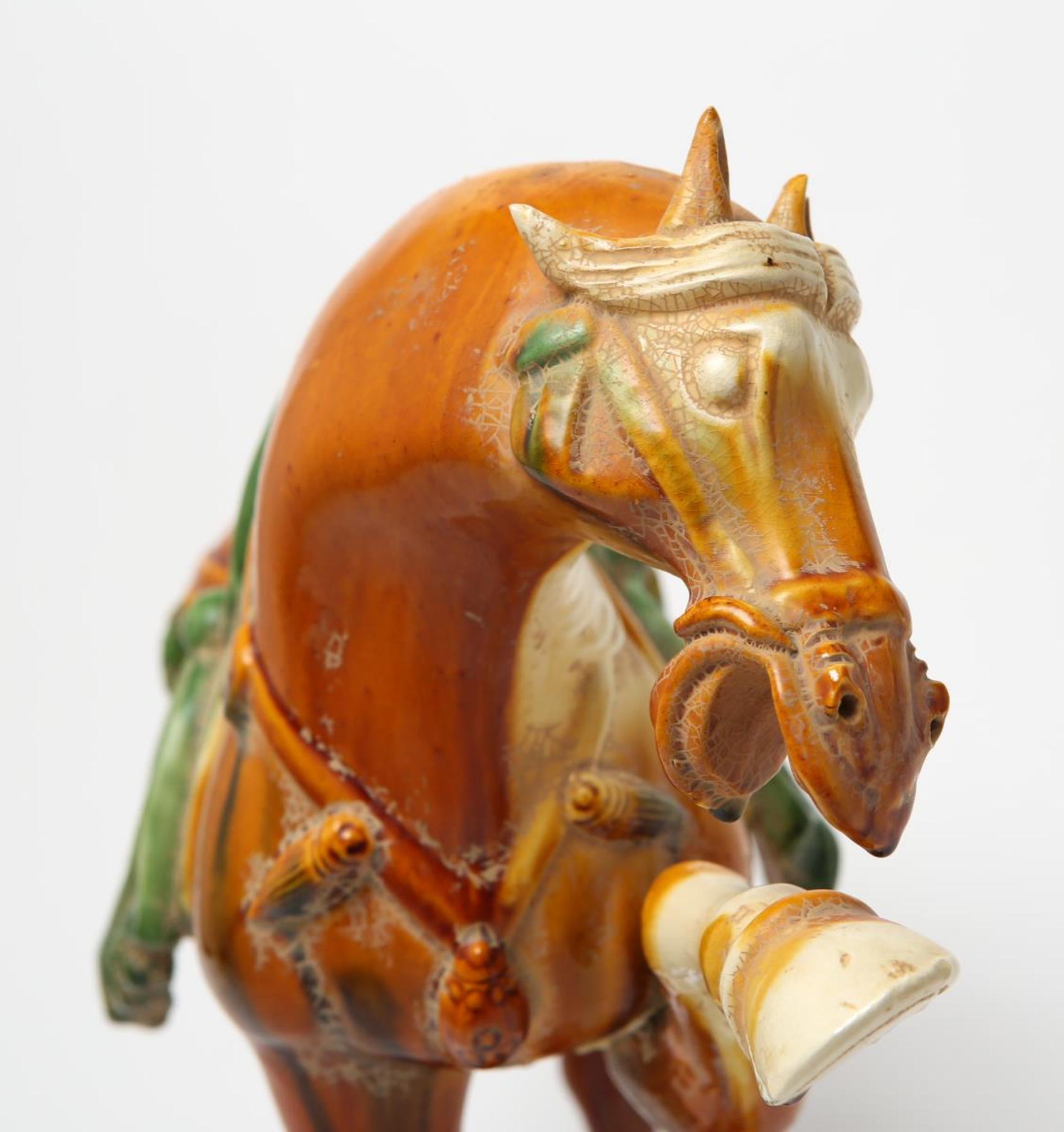 horse pottery