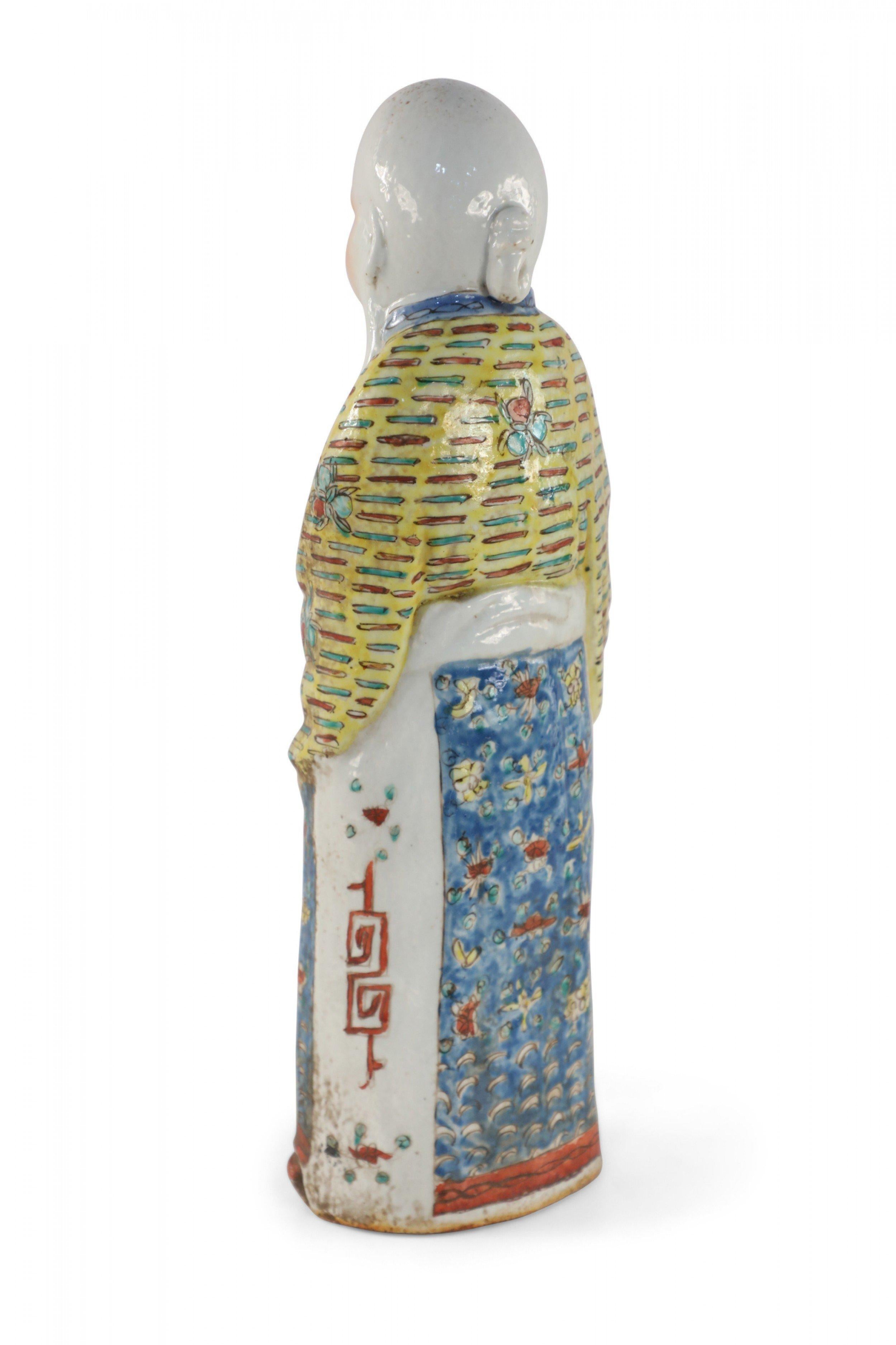 Figurilla de porcelana china taoísta Han Anciano Dios de la Longevidad Porcelana en venta
