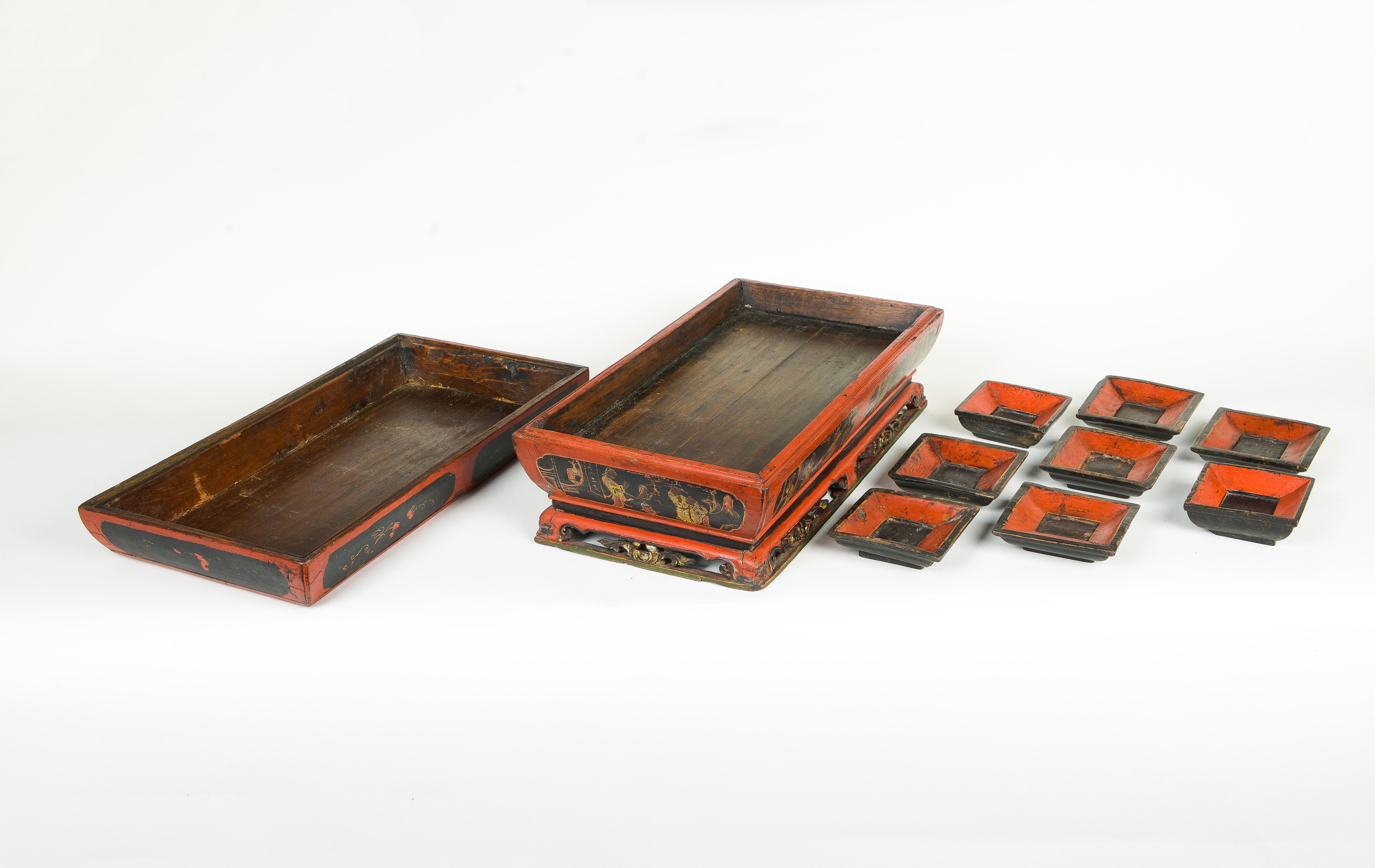 Chinese Tea Ceremony Box For Sale 2