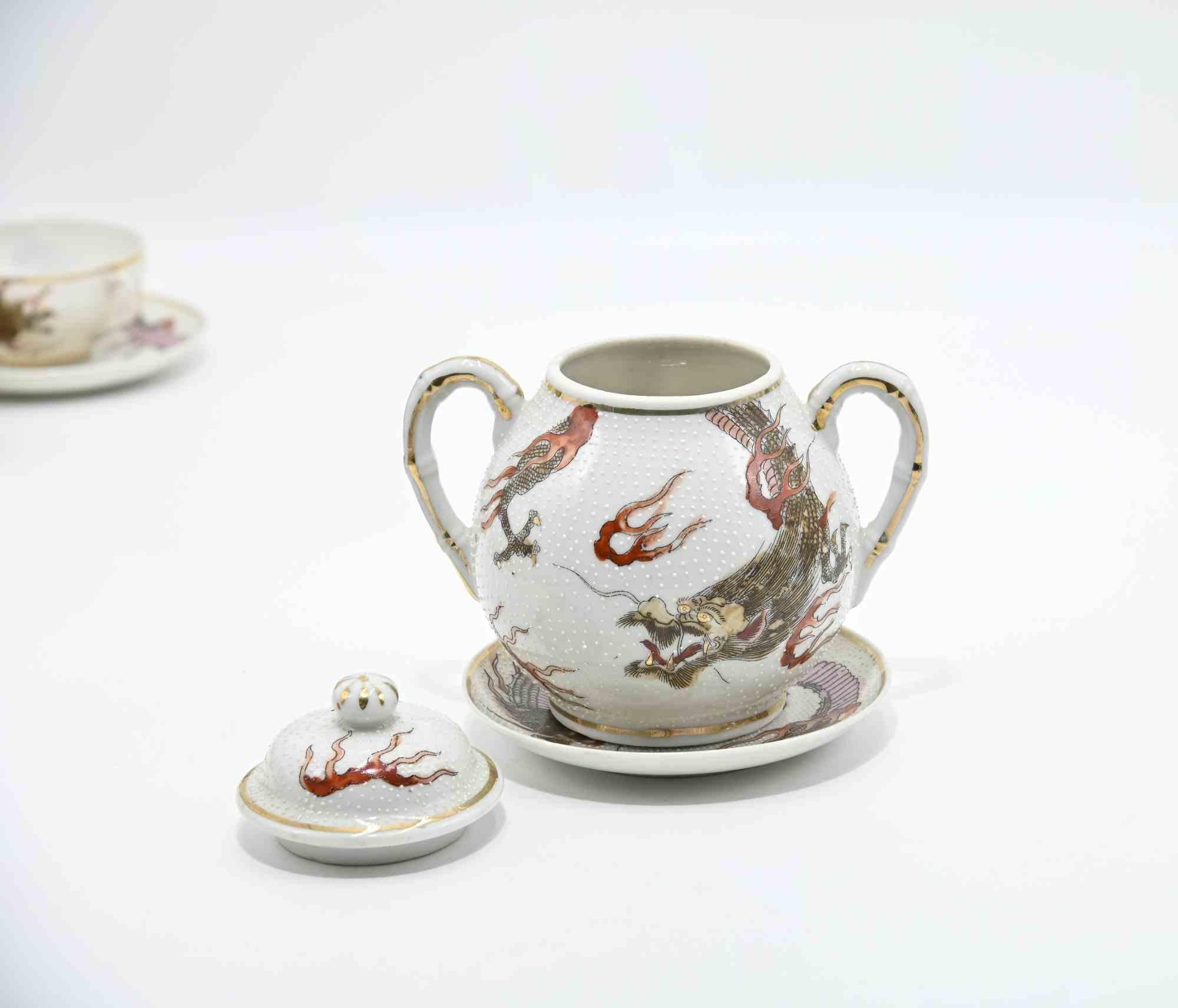 Chinese Tea Set, Mid-20th Century For Sale 3