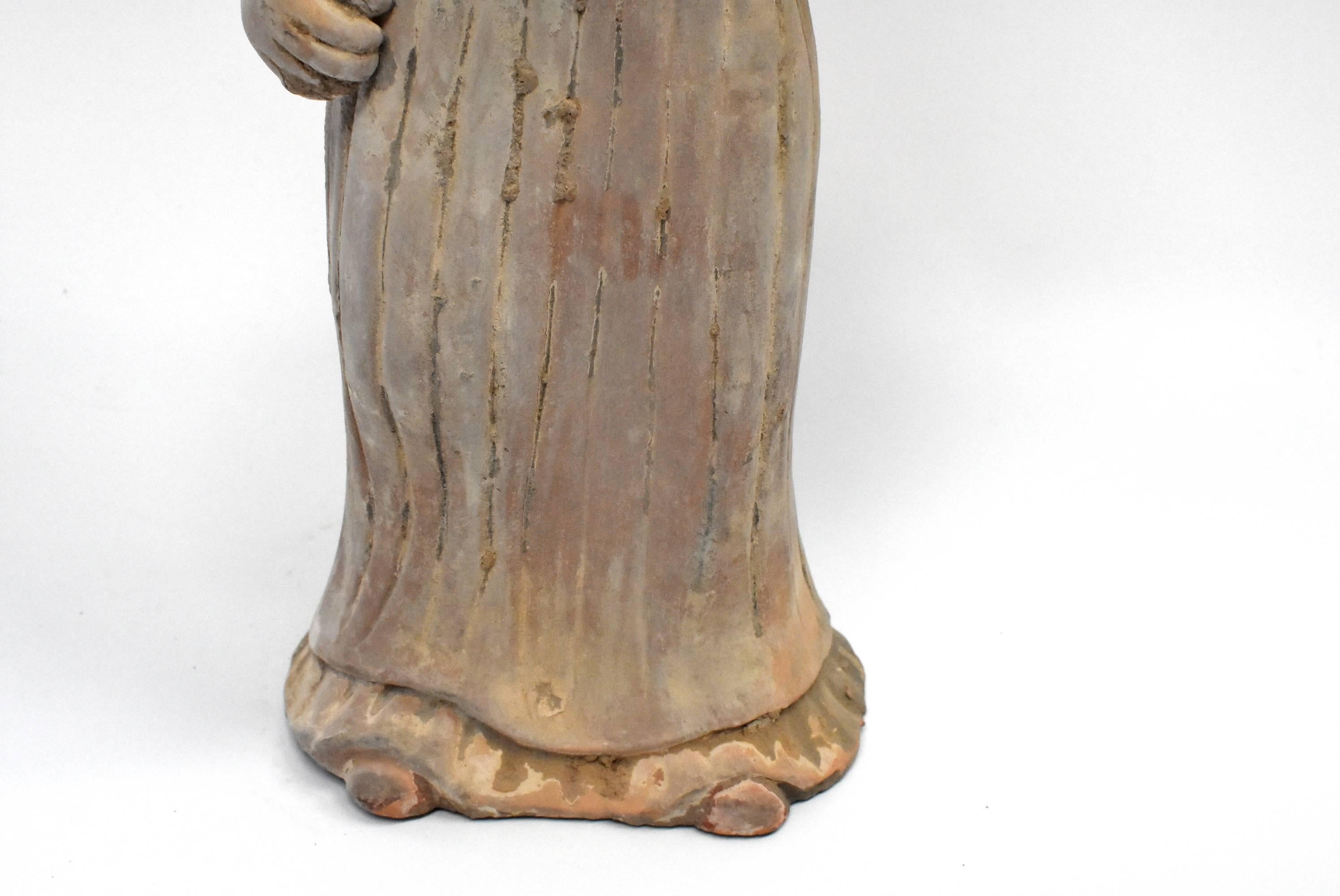 Chinese Terracotta Figure, A Governess 15