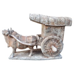 Chinese Terracotta Sculpture ( 44 Cm ! ), China Northern Wei Dynasty