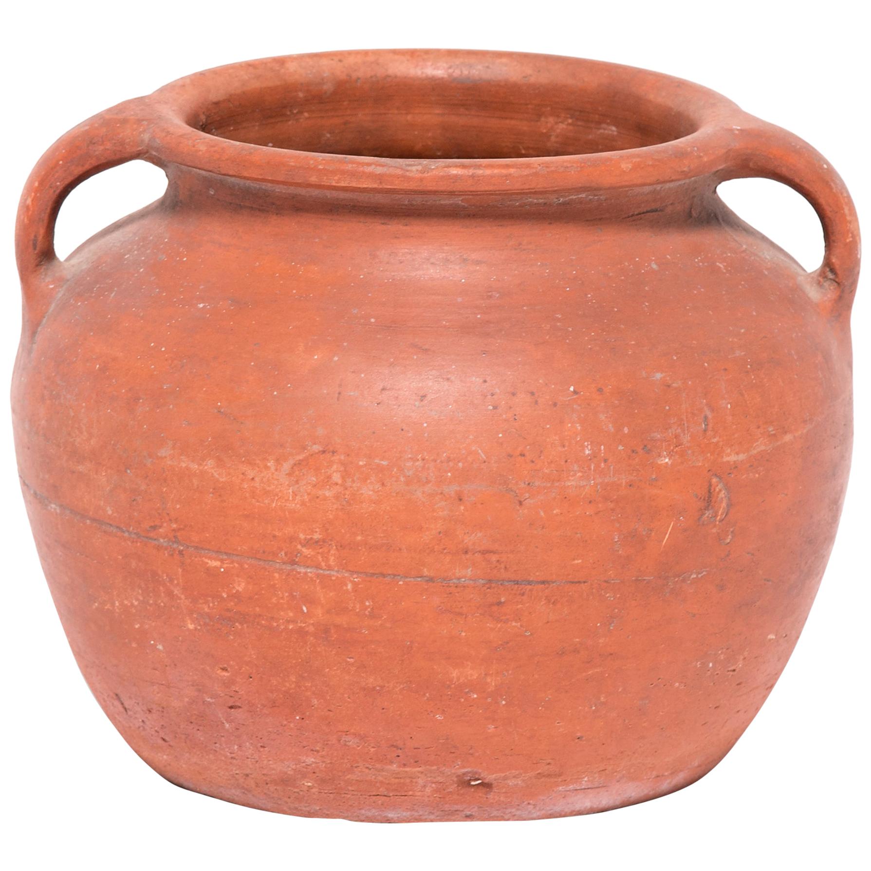 Terracotta Soup Pot, circa 1900