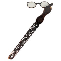 Chinese Tortoiseshell Dragon Lorgnette for the European Market