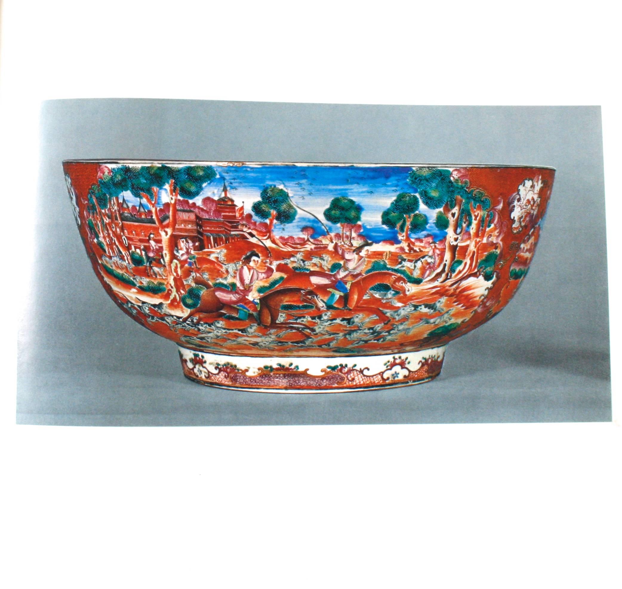 Mid-20th Century Chinese Trade Porcelain, First Edition by Michel Beurdeley For Sale
