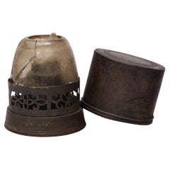 Antique Chinese Travel Opium Lamp, c. 1900