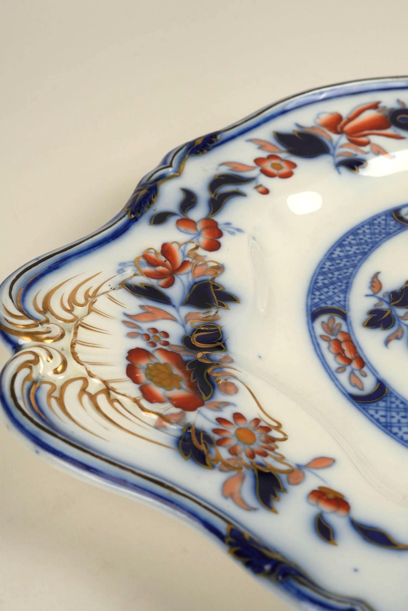 19th Century Chinese Tree Platter by Thomas Dimmock, Circa 1850s For Sale