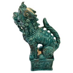 Chinese Turquoise Buddhist Lion