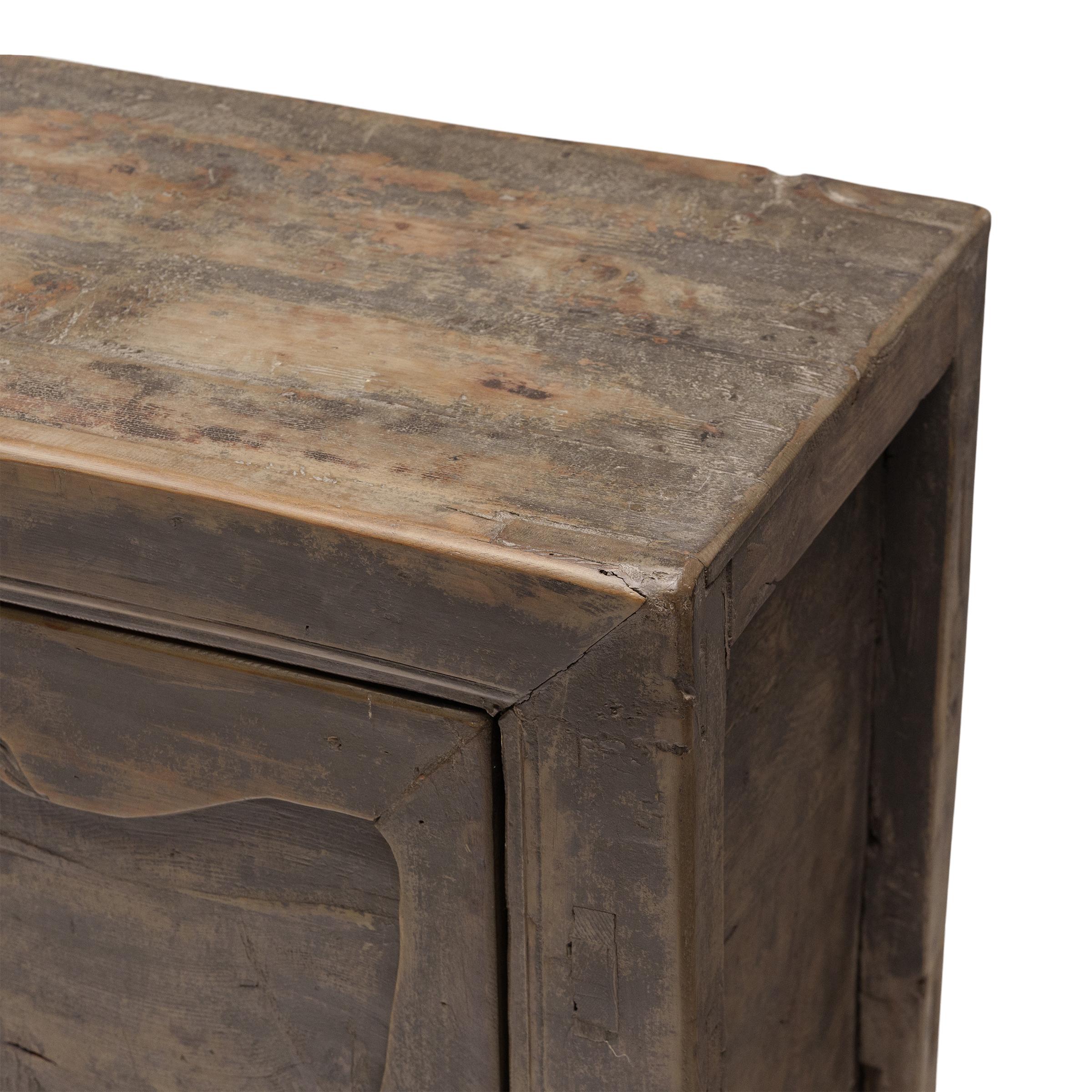 Chinese Two Door Keeper's Coffer, c. 1900 For Sale 2