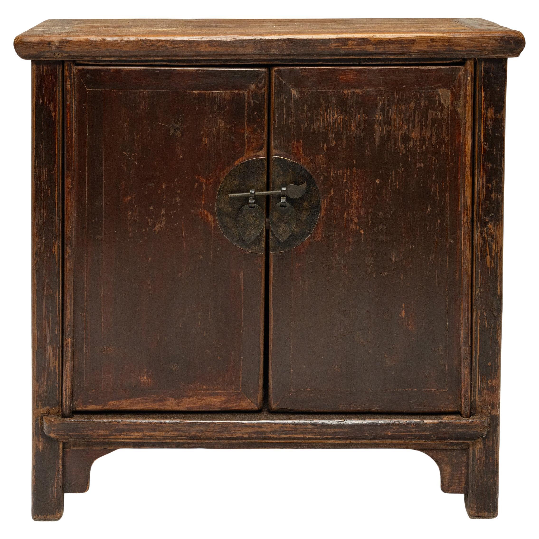 Chinese Two Door Locking Cabinet, c. 1900