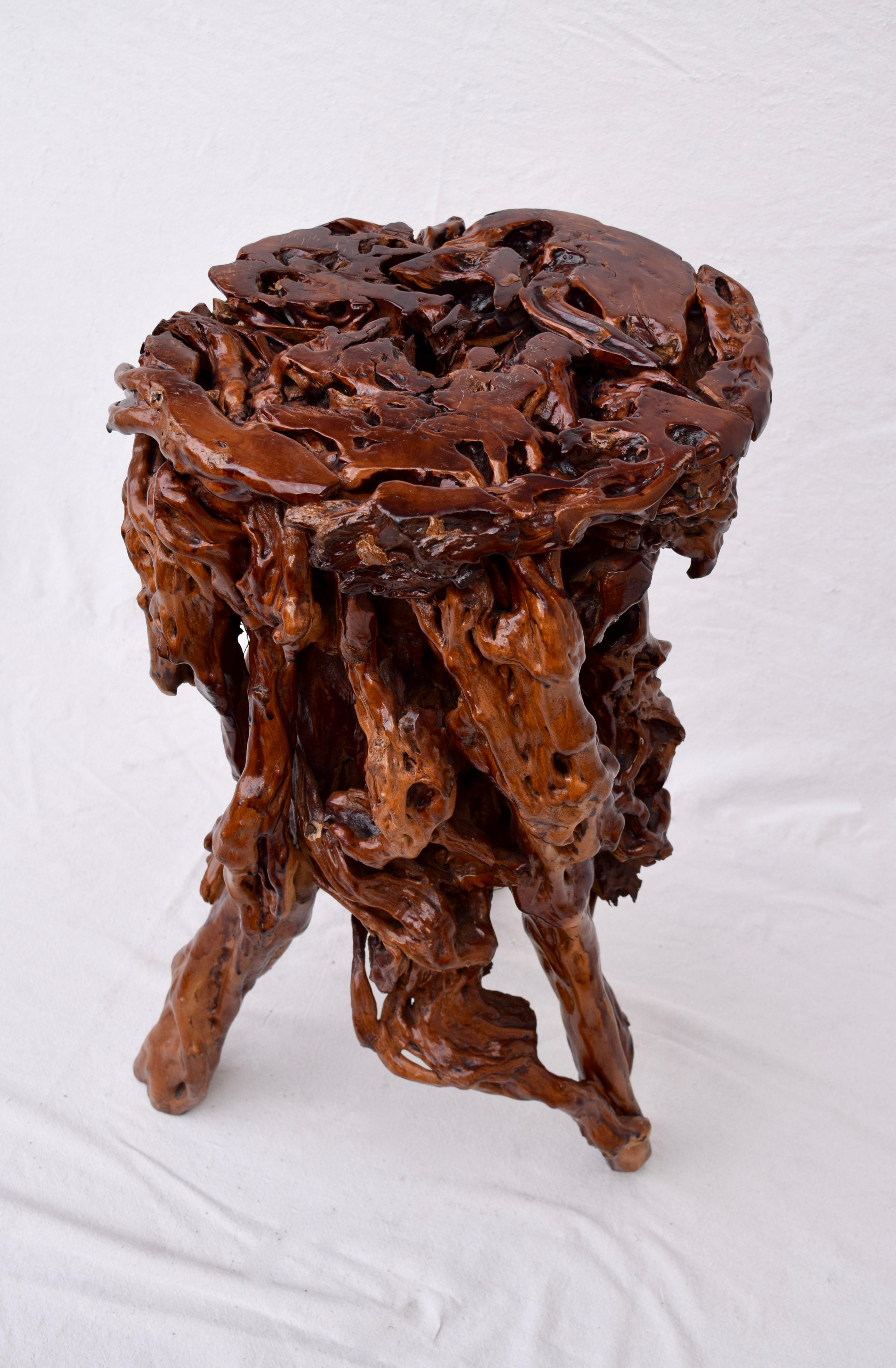 Azalea Root Pedestal Table 6