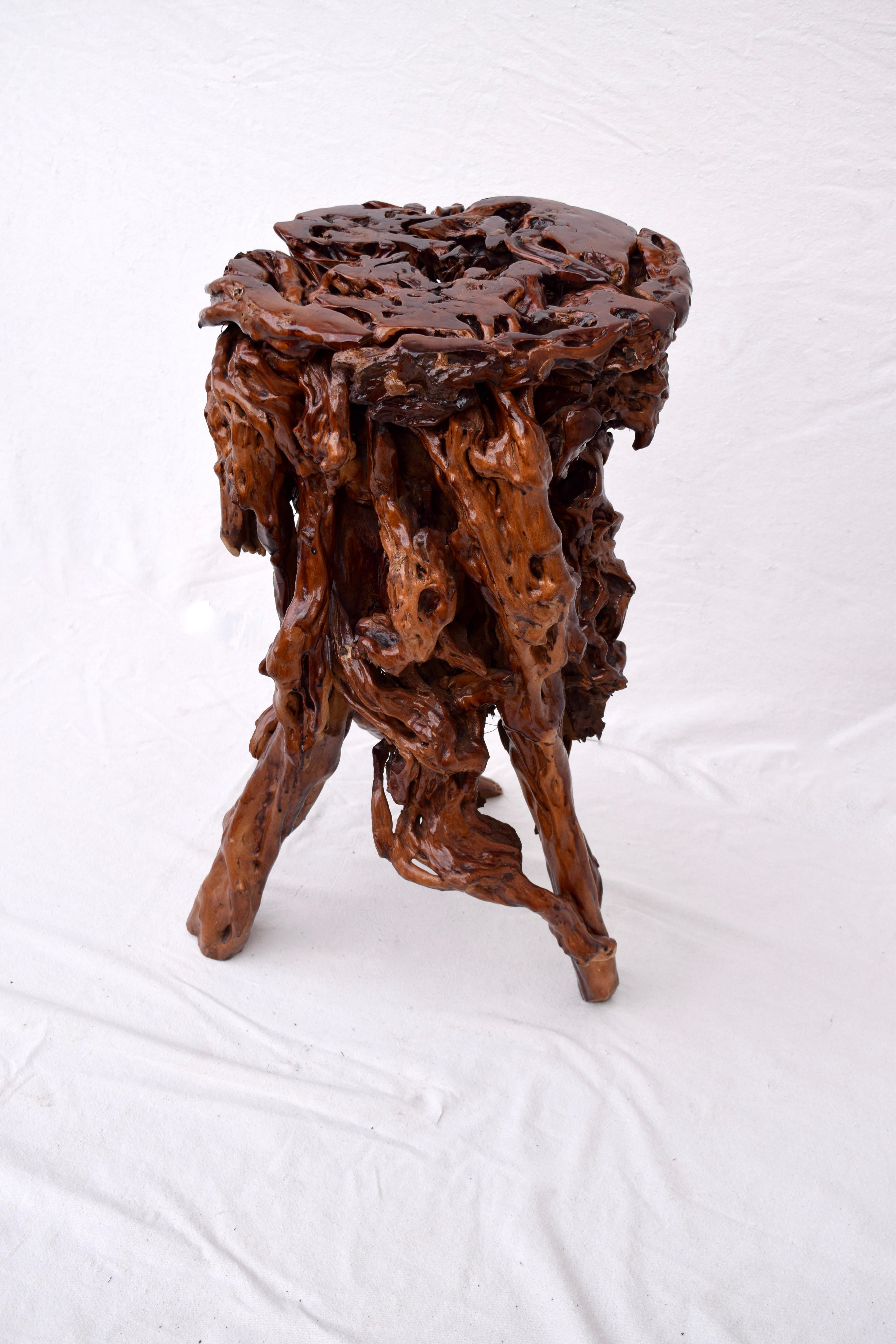 Azalea Root Pedestal Table 7